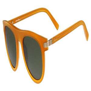 Salvatore Ferragamo Men's Butter Scotch Sunglasses Made In Italy SF787S 729 Sunglasses Offers In usa